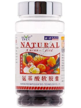Капсулы Аминокислоты Natural, 100 кап,