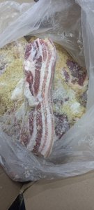 Грудинка соленая