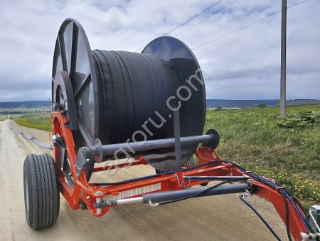 Транспортировщик шлангов прицепной (тележка для транспортировки шланга)