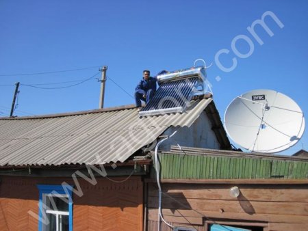 Солнечные водонагреватели