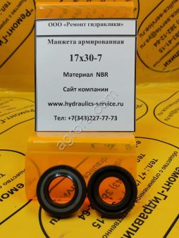 Сальник гидромотора/гидронасоса 17x30-7