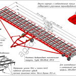 СШГ-19-02 Сцепка широкозахватная гидрофицированная двухрядная