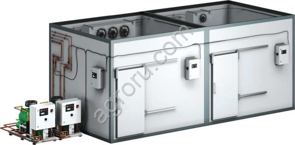 Холодильные Камеры Шоковой Заморозки Продуктов.