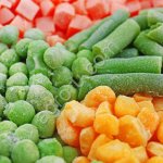 Автоматическая линия переработки и шоковой заморозки овощей 1000 кг/час