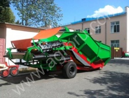Приемный бункер с сортировкой картофеля и овощей на 3 фракции с отделением земли, камней ППС 20-60