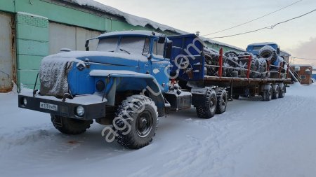 с/т Урал + п/прицеп НЕФАЗ- длина-14,5м. + трал ЧМЗАП-, 2013г.в. ОТС!