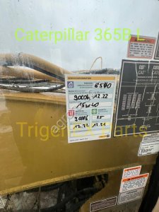 Caterpillar 365B L  сверхпрочный экскаватор-разрушитель