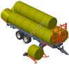 Подборщик-транспортировщик рулонов TRB 20L