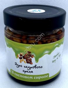 Кедровые орешки в сосновом сиропе из молодых сосновых шишек / ДАРЫ-ЮГРЫ-ХМАО / 200 гр