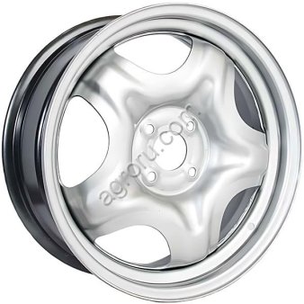 ДШ 4*100 16*6.5 D60.1 ET37 ТЗСК Штамп серебристый Сандеро Степвей, (арт.: 933-21)