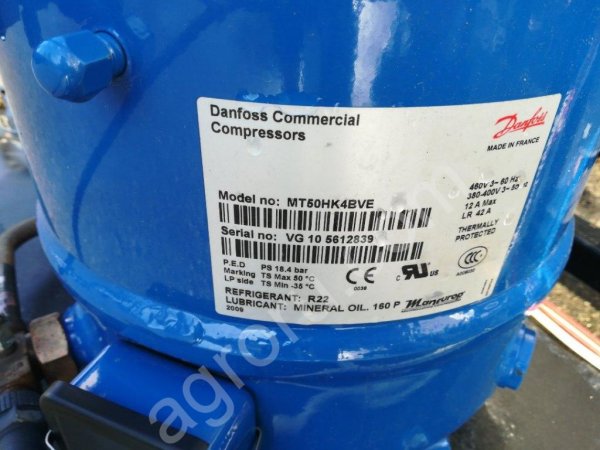 Холодильный агрегат компрессор Danfoss MT50HK4BVE
