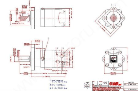 Героторный Гидромотор OMS F0505 Sauer-Danfoss, наличие