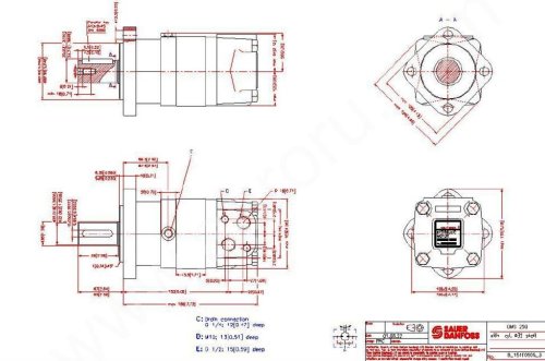 Героторный Гидромотор OMS F0505 Sauer-Danfoss, наличие