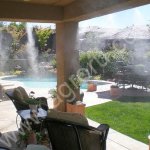 Водяное охлаждение туманом ангаров, беседок, навесов, летних кафе и ресторанов