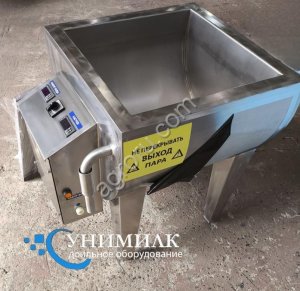 Творожные ванны для производства кисломолочной продукции от завода Унимилк от 50 до 1500 л.
