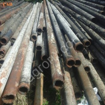 трубу б/у 1148 бесшовная, из-под газа, L 8-11.50, с демонтажа 60 тн