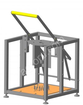 МАШИНА ДЛЯ РУЧНОЙ РЕЗКИ ОВОЩЕЙ ВОС 201