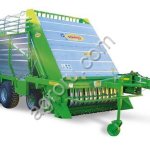 Прицепной комбайн Bonino серии AROM для уборки петрушки, базилика, майорана, шпината, кинзы