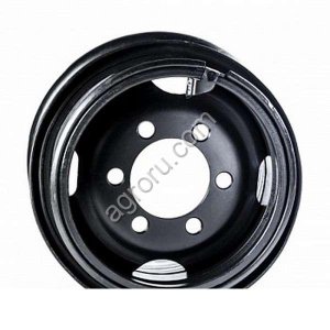 Диск колесный 228*457 ET60 6*222.25 D163 ЧКПЗ ГАЗ-66, ГАЗ-3308 Садко черный КД  без вент.*** Акция, (арт.: 6501,3101012)