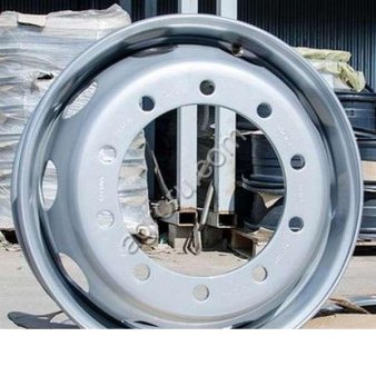 Диск колесный 7.5*22.5 ET153.2 10*335 D281 ЧКПЗ Грузовой автомобиль серебристый КД с вент., (арт.: 167.518.3101012)