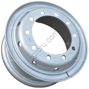 Диск колесный 7.5*20 ET165 10*335 D281 (уп) SRW Грузовой автомобиль серебристый КД без вент., (арт.: 2752001)