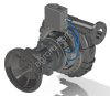 Центробежный насос Zvezda RUS C4-450/140 SAE2 ВХЧ
