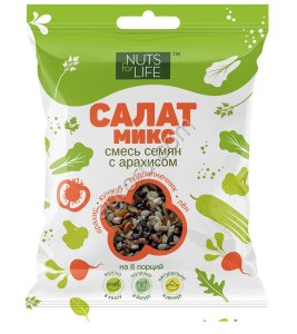 Смесь салатная с арахисом