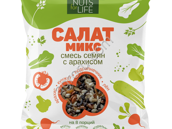 Смесь салатная с арахисом