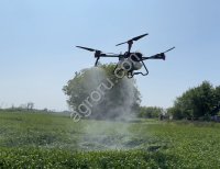 Обработка полей дронами