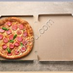 Картонная коробка для пиццы