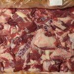 Тримминг свиной головной 50/50. Свиная разделка