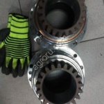 Стакан лев/прав. в сборе с солн.шест. на Т-4А, Т-402