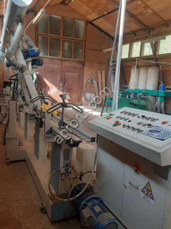 Линия шлифовки погонажных изделий De Stefani