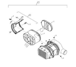 Фильтр воздушный New Holland