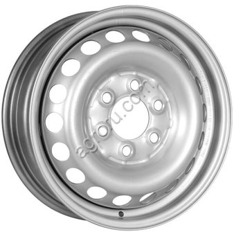 ДШ 6*130 16*6.5 D84.1 ET62 Trebl 9487T серебристый Мерседес Спринтер 2/Mersedes Sprinter 2, (арт.: 9138147)