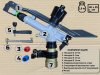 Спринклер для полива ATOM 28 X