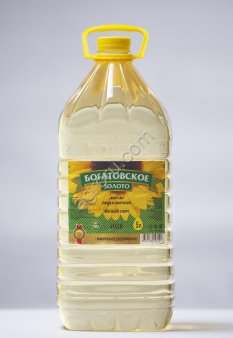 Подсолнечное масло Богатовское Золото РДВ высший сорт оптом