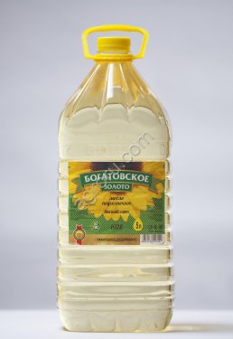 Подсолнечное масло Богатовское Золото РДВ высший сорт оптом