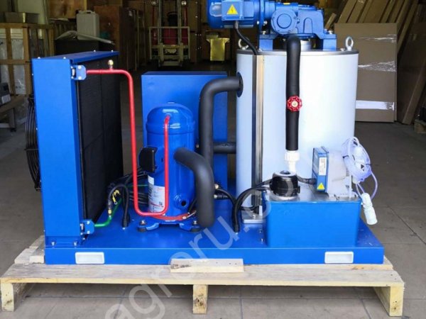 Льдогенератор чешуйчатого льда FF-1 тонна/сутки