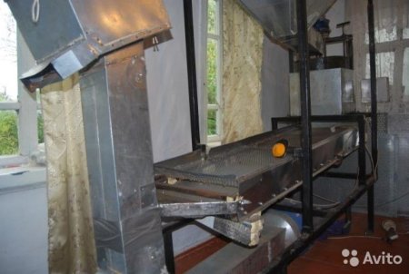 Линия по колке и переработке фундука и грецкого ореха.