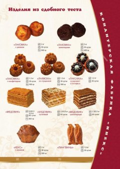 Кондитерские изделия оптом