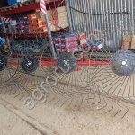 Грабли-ворошилки колесно-пальцевые 4 колеса