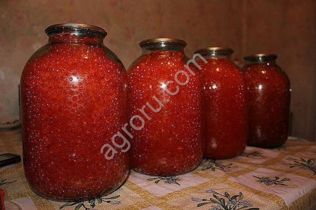 красной  икры