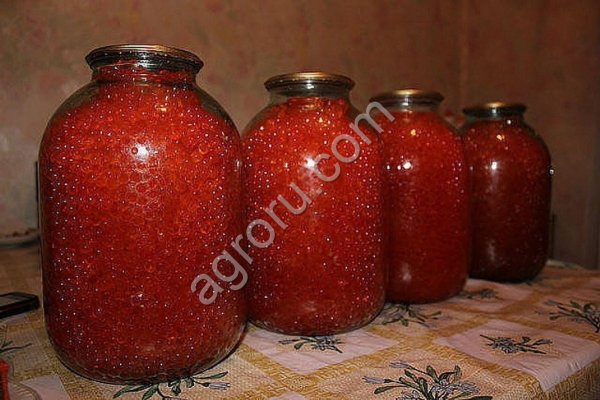 красной  икры