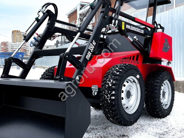 Мощный мини погрузчик - экскаватор АТ-350М!