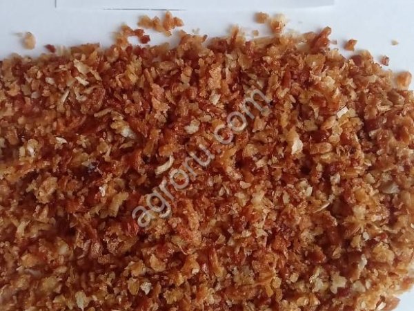 Жареный лук дробленый в кукурузной муке