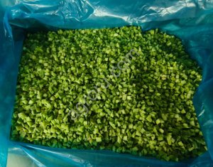 Перец зеленый острый чили замороженный