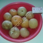 Томаты солёные, зелёные.