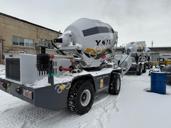 Бетоносмеситель с самозагрузкой YNIX QGMC2000 (8м3/час)
