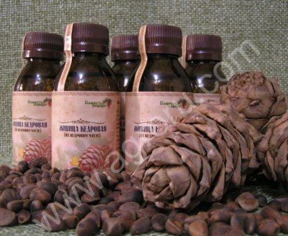 Масло кедрового ореха, Живица кедровая.